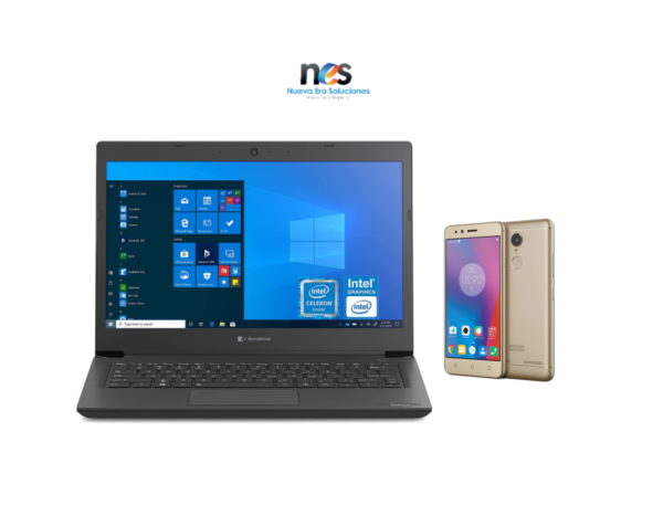 Combo Portatil Dynabook A30-g 13¨ + Celular Lenovo